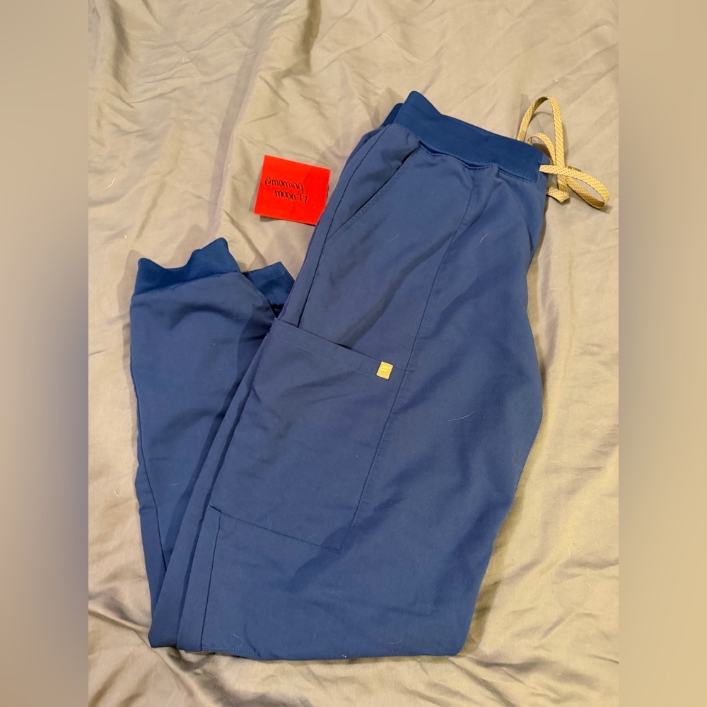 Women’s Navy Blue Drawstring Scrub Pants